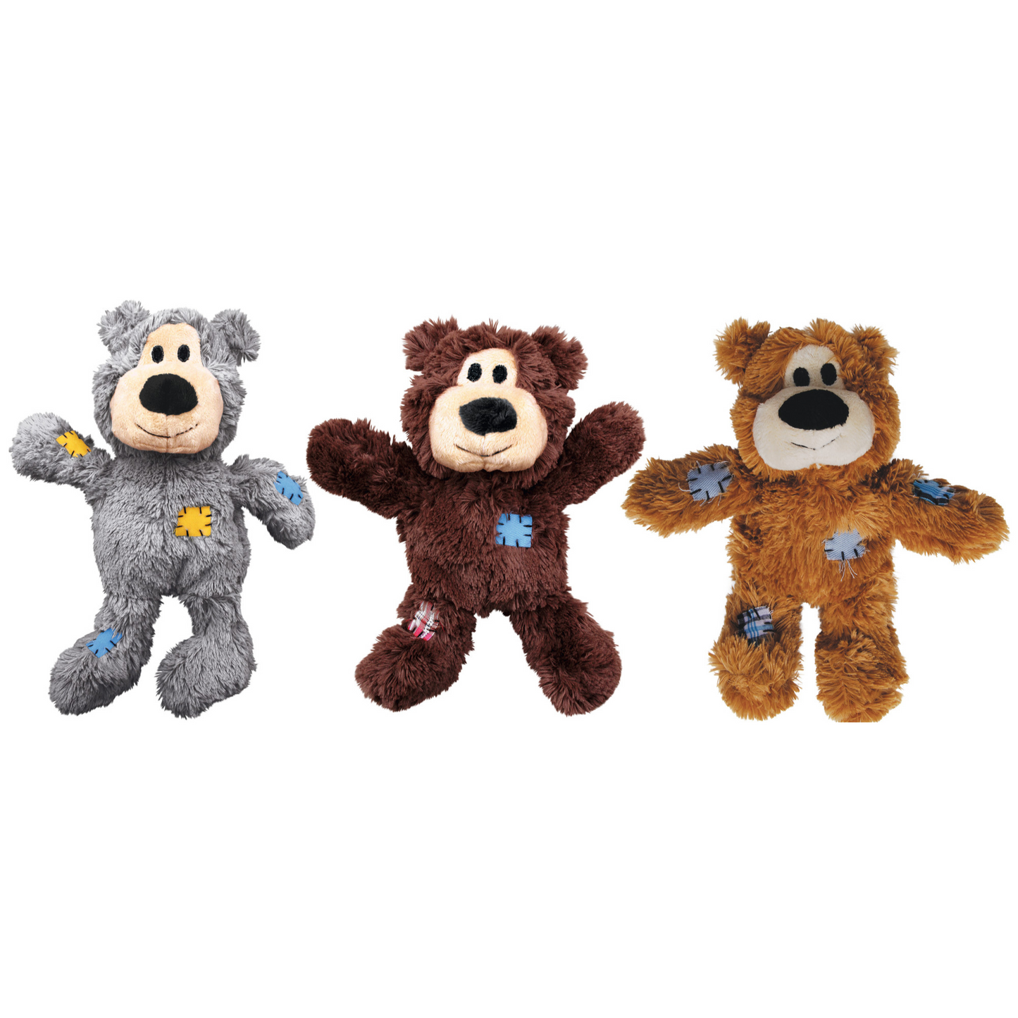 KONG Wild Knots Bear Assorted Sm/Md, Dog Toy