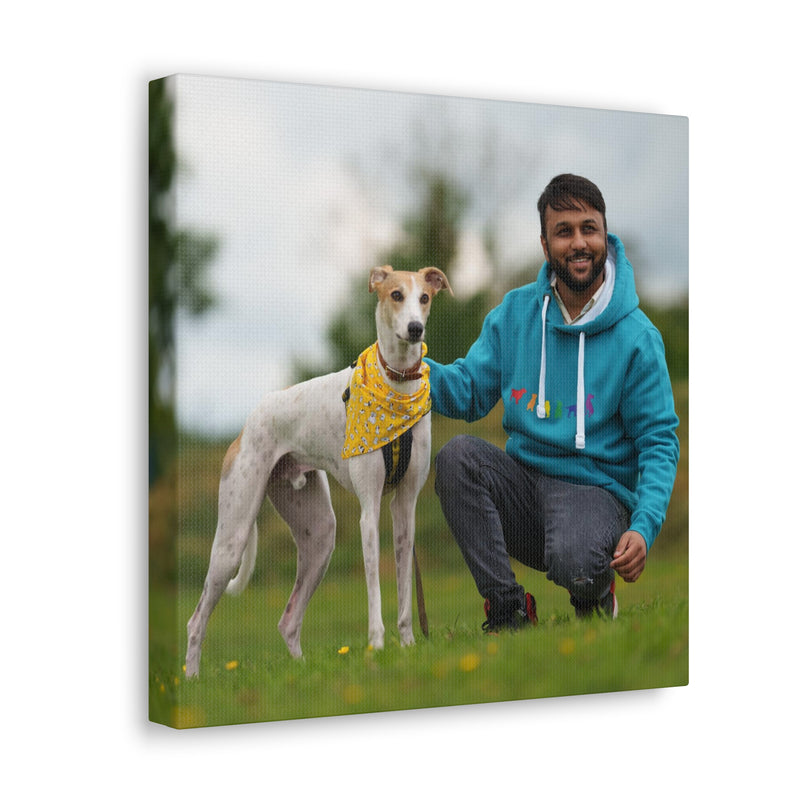 Canvas Print - Your Favourite Dog Picture Printed On Canvas