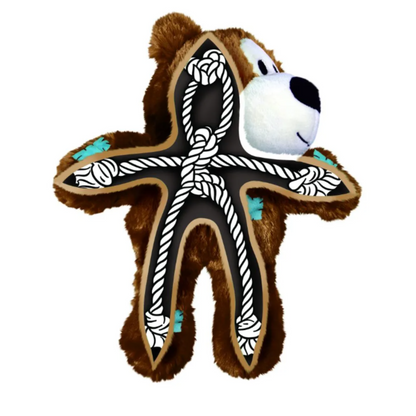 KONG Wild Knots Bear Assorted Sm/Md, Dog Toy