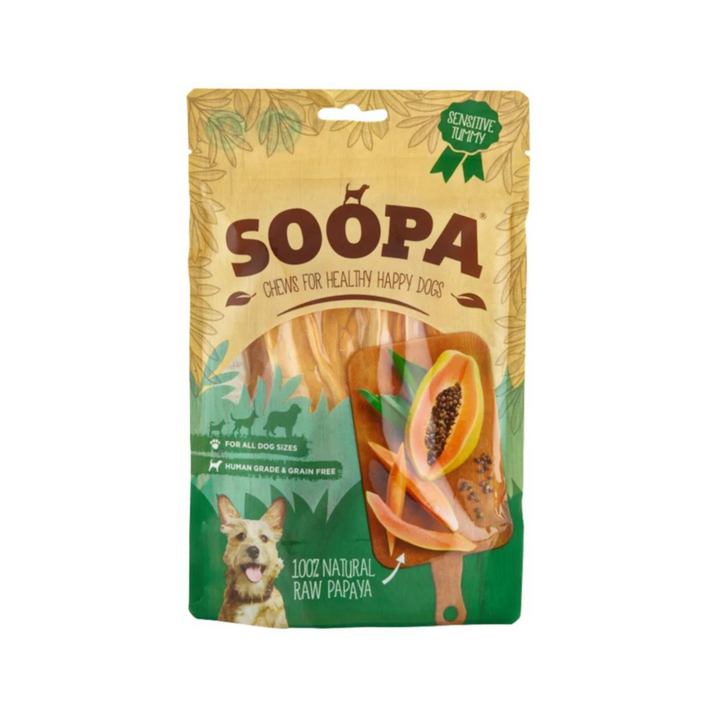 Soopa Papaya Chews - Dog Treats
