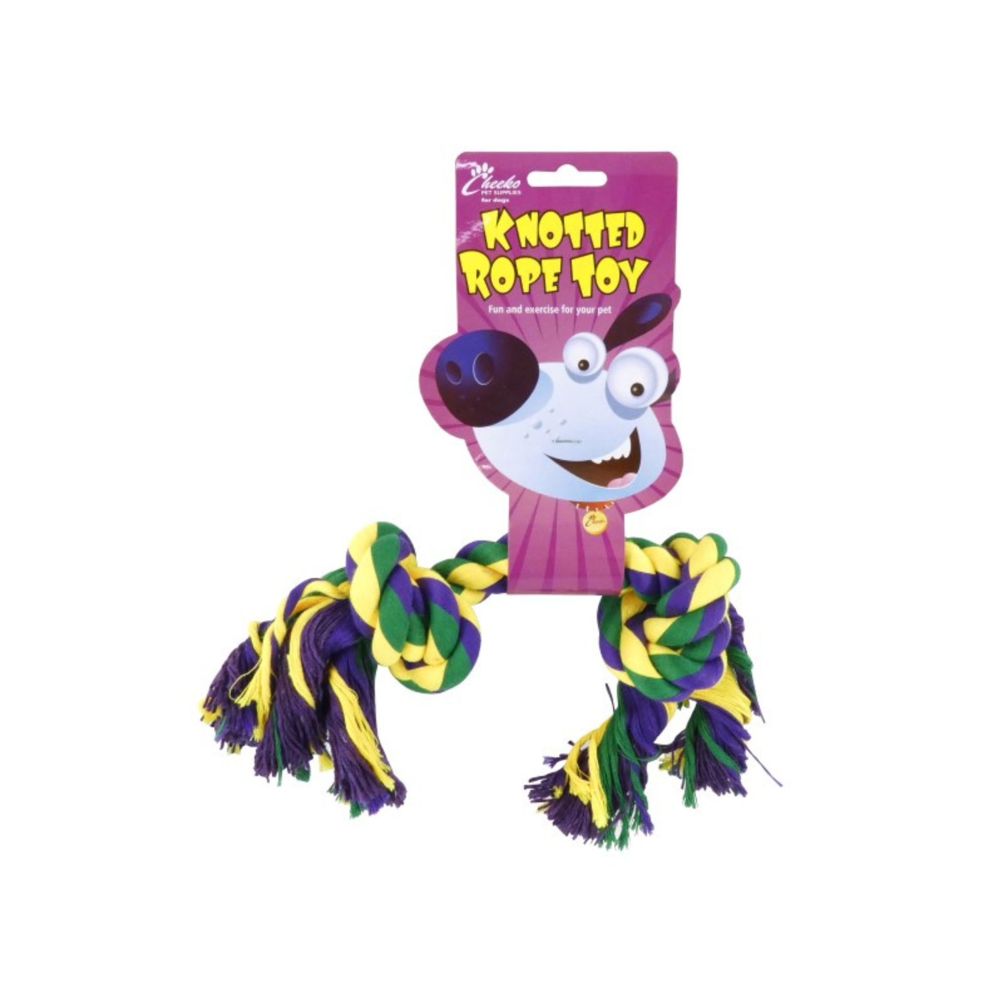 Cheeko Knotted Rope Dog Toy (Large, 28cm)