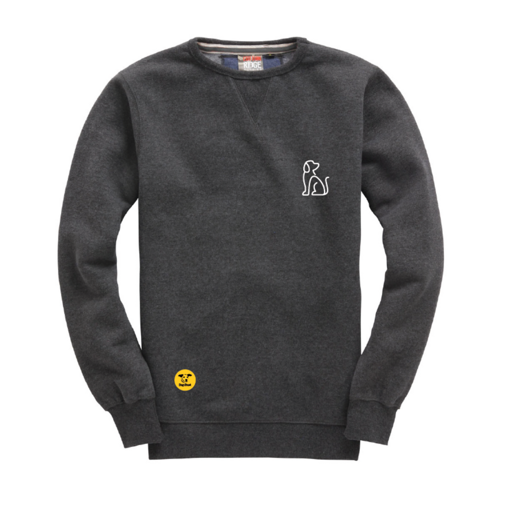Unisex Cosy Canine Crewneck Sweatshirt Embroidered Design