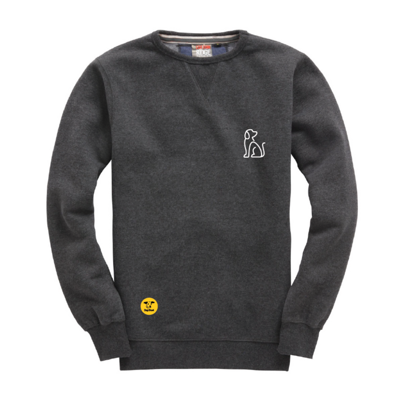 Unisex Cosy Canine Crewneck Sweatshirt Embroidered Design