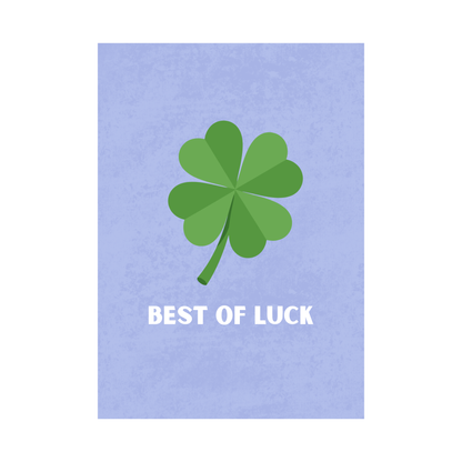 Good Luck Dog Cards Pack of 4 Adorable Dog Illustrations