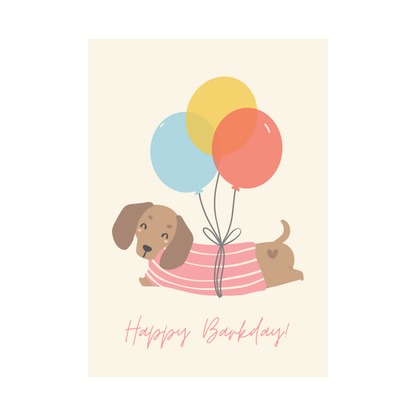 Birthday Cards Pack of 4 Designs for Dog Lovers
