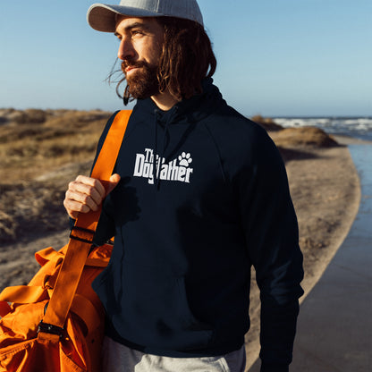 Men's 'The Dogfather' Hoodie - Paw Print Design