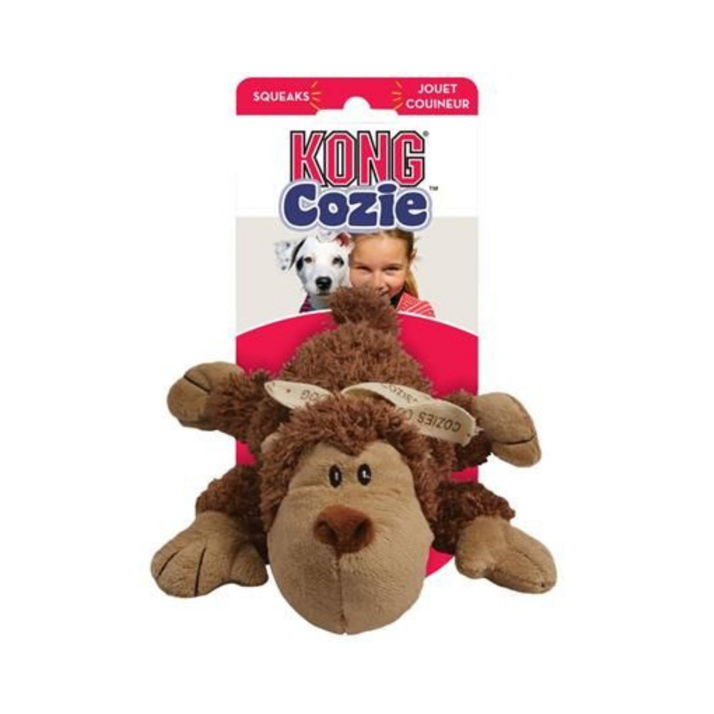 KONG Dog Toy – KONG Cozie Naturals