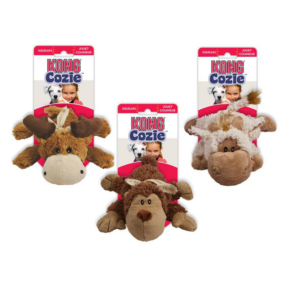 KONG Dog Toy – KONG Cozie Naturals