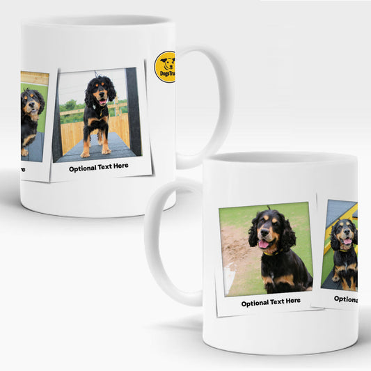 Personalised Photo Mug – 3 Photos & Optional Message