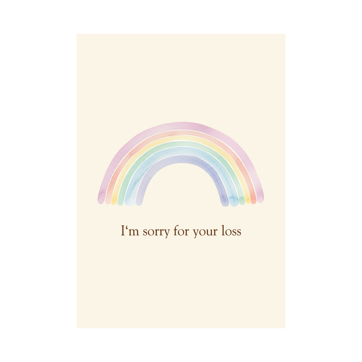 Dog Sympathy Cards Pack of 4 Pet Loss Illustration Set
