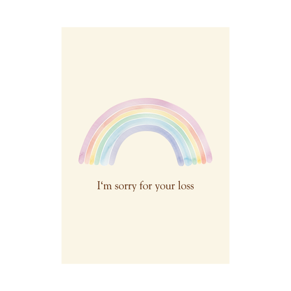 Dog Sympathy Cards Pack of 4 Pet Loss Illustration Set
