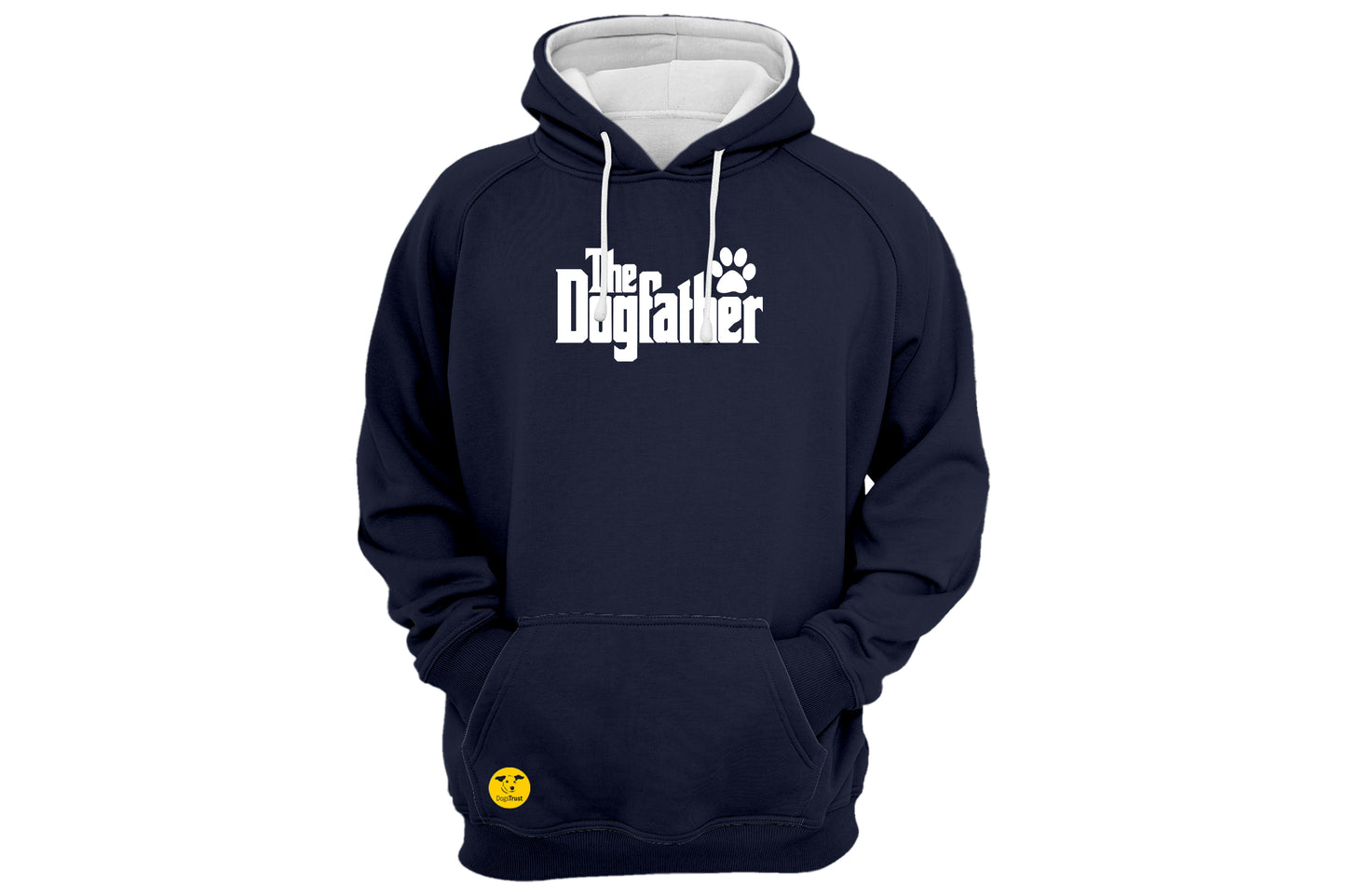 Men's 'The Dogfather' Hoodie - Paw Print Design
