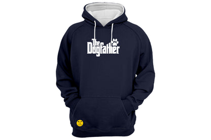 Men's 'The Dogfather' Hoodie - Paw Print Design