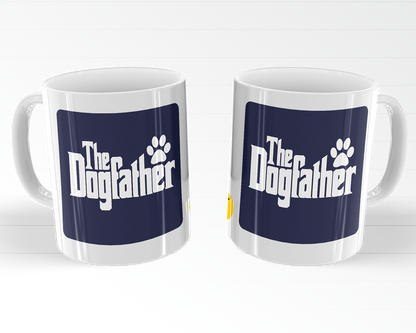 'THE DOGFATHER' Mug - Paw Print Design