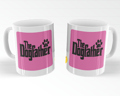 'THE DOGFATHER' Mug - Paw Print Design