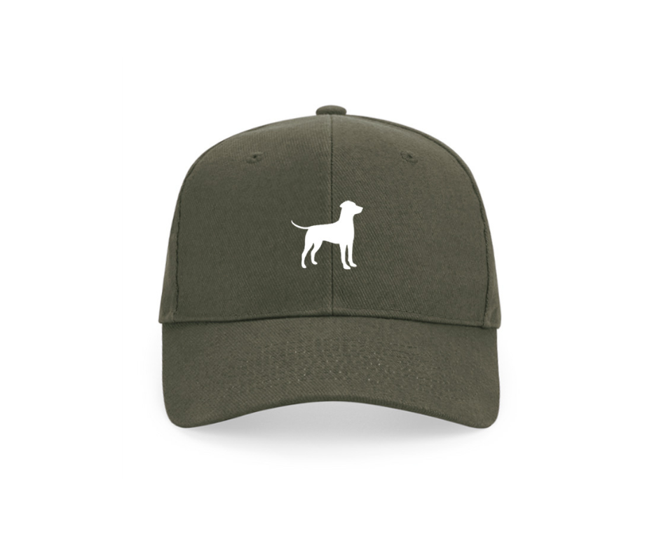 Unisex Stylish Dog Lovers Peaked Baseball Cap - Embroidered Dog