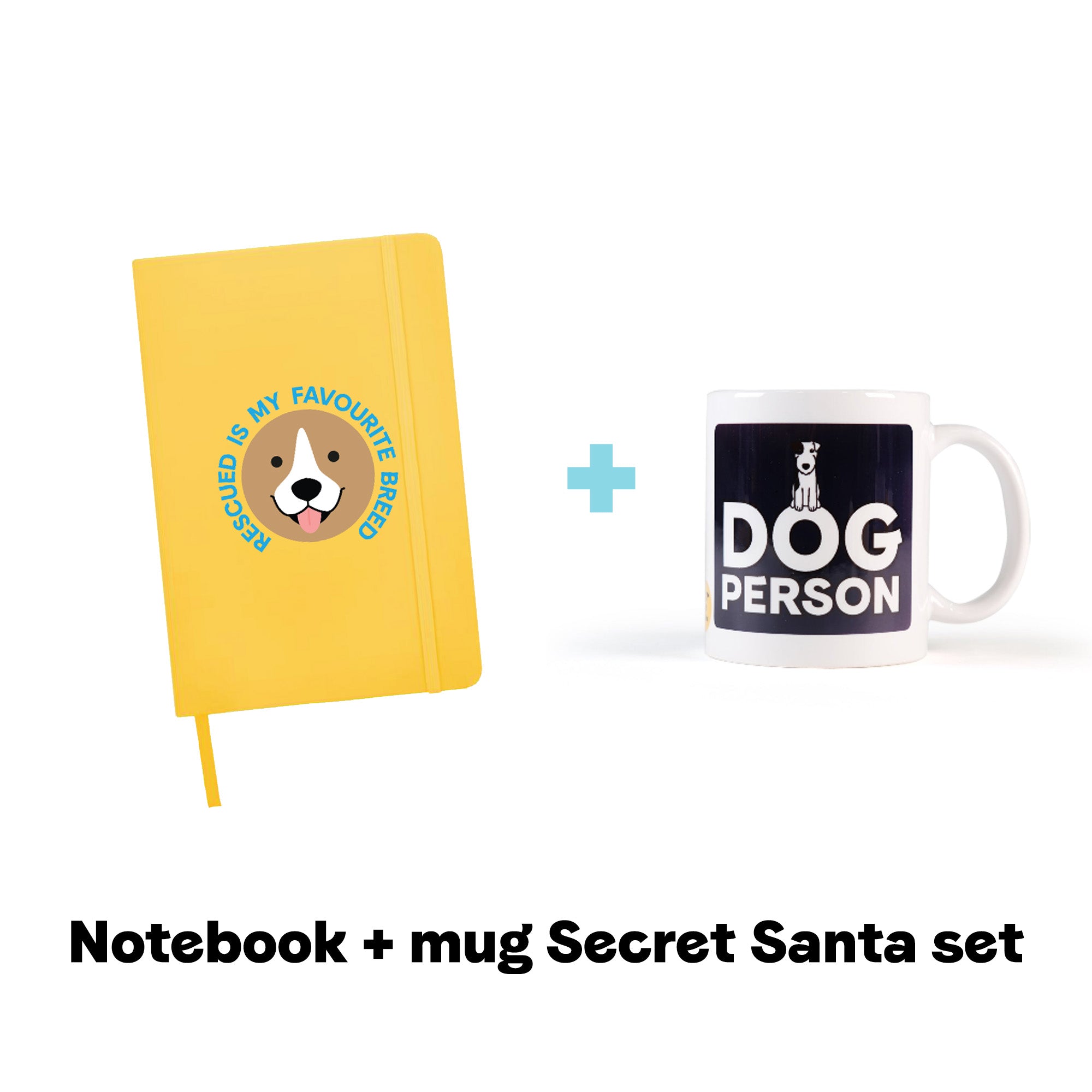 Secret Santa Gift Bundle - Buy a Dogs Trust Notebook & Mug Set and Save!