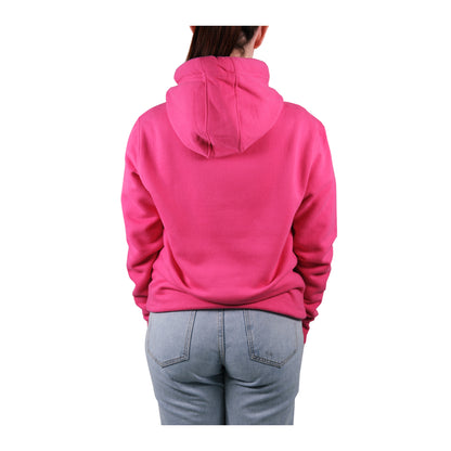 Women's 'Crazy Dog Lady' Hoodie - Printed Slogan with Paw Design