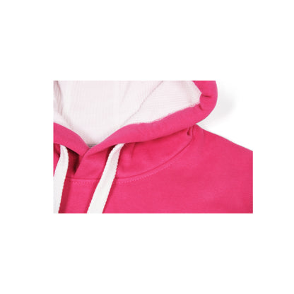 Women's 'Crazy Dog Lady' Hoodie - Printed Slogan with Paw Design