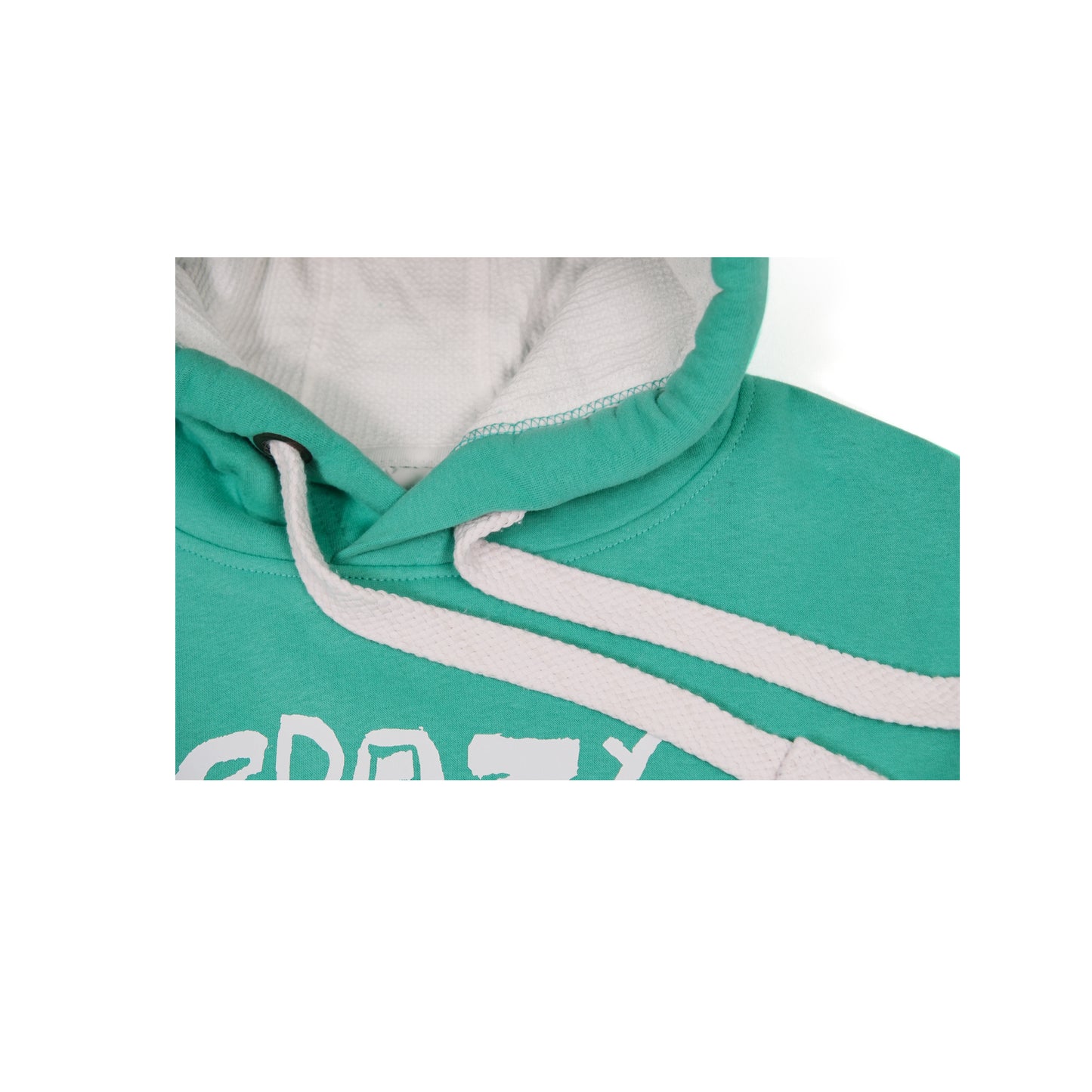 Women's 'Crazy Dog Lady' Hoodie - Printed Slogan with Paw Design
