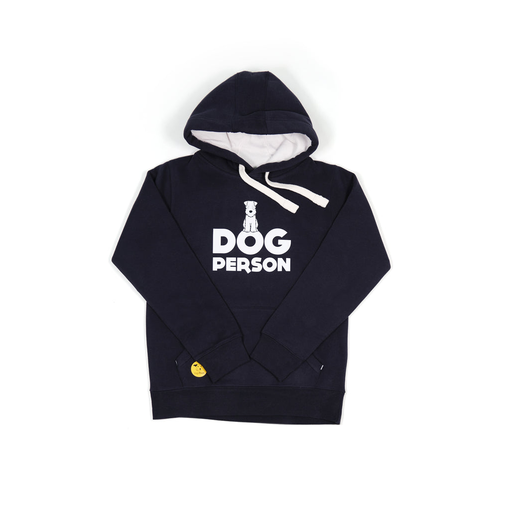 Unisex 'Dog Person' Hoodie - Dog Graphic Print Design