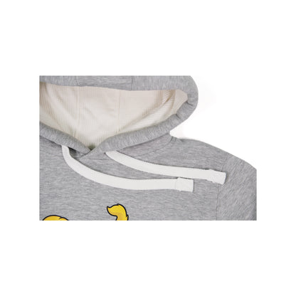 Unisex 'Lazy Dog' Hoodie - Yellow Coloured Dog Print Design