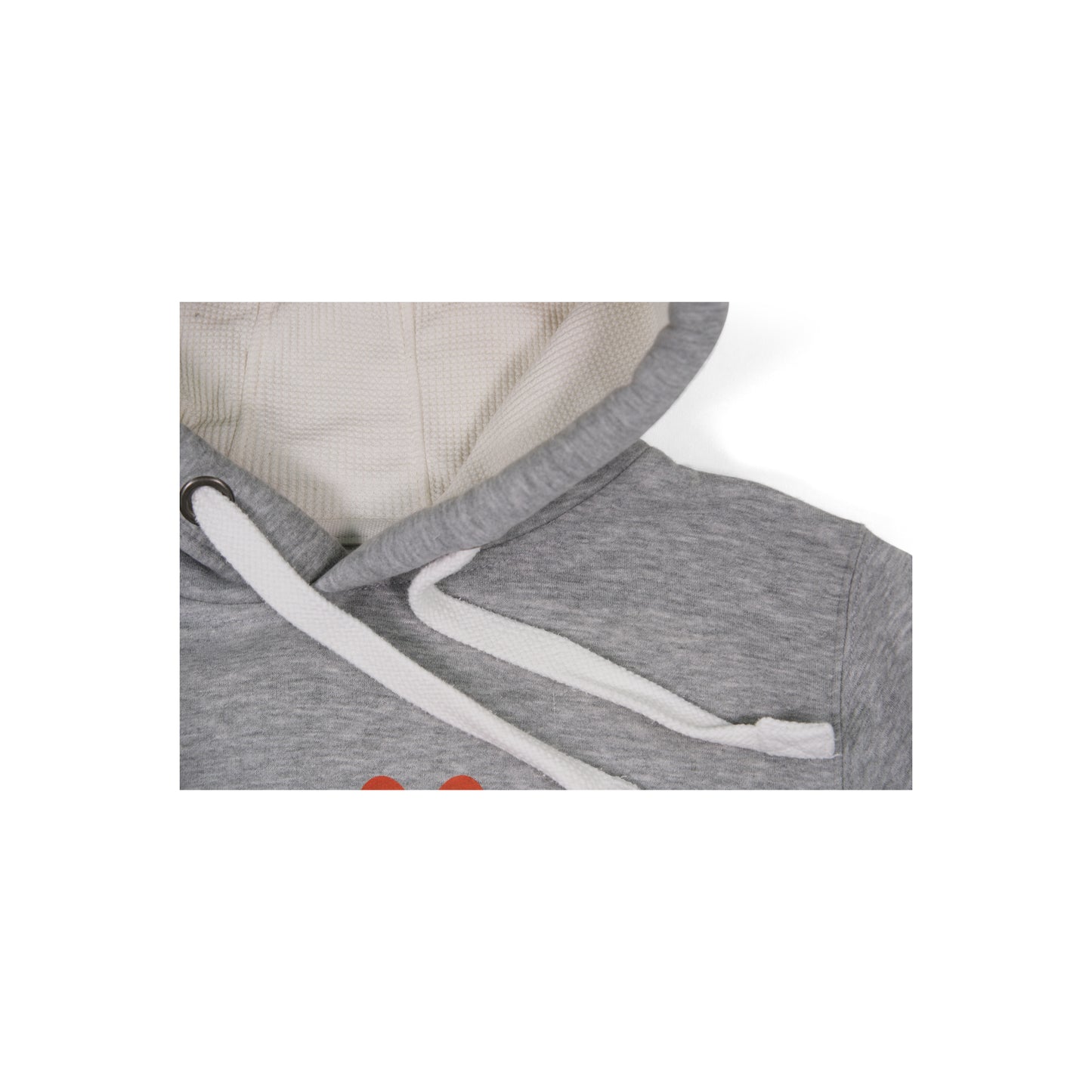 Unisex 'LOVE' Hoodie - Rainbow Dog Paw Print Design