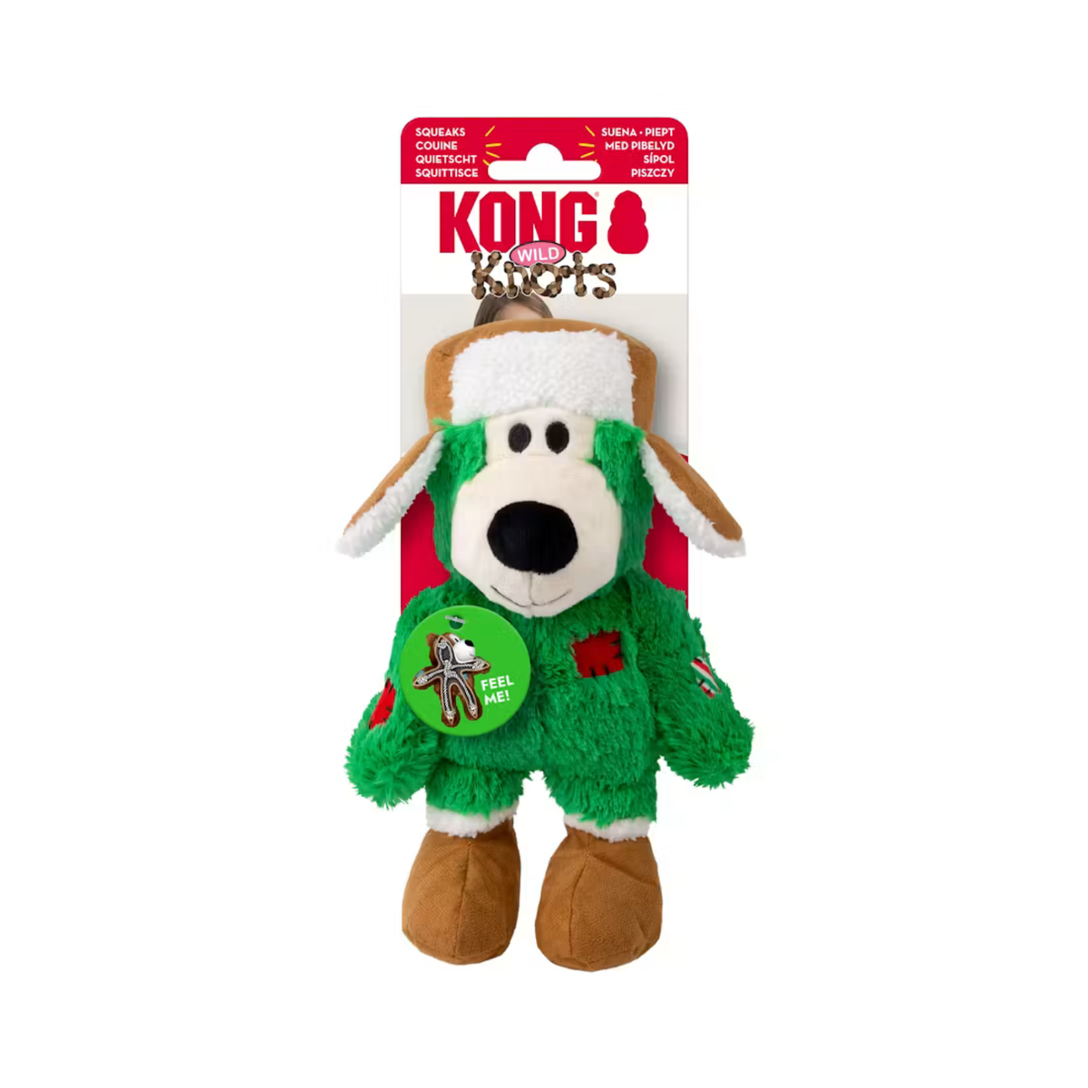 Christmas KONG Dog Toy – Wild Knots Bear