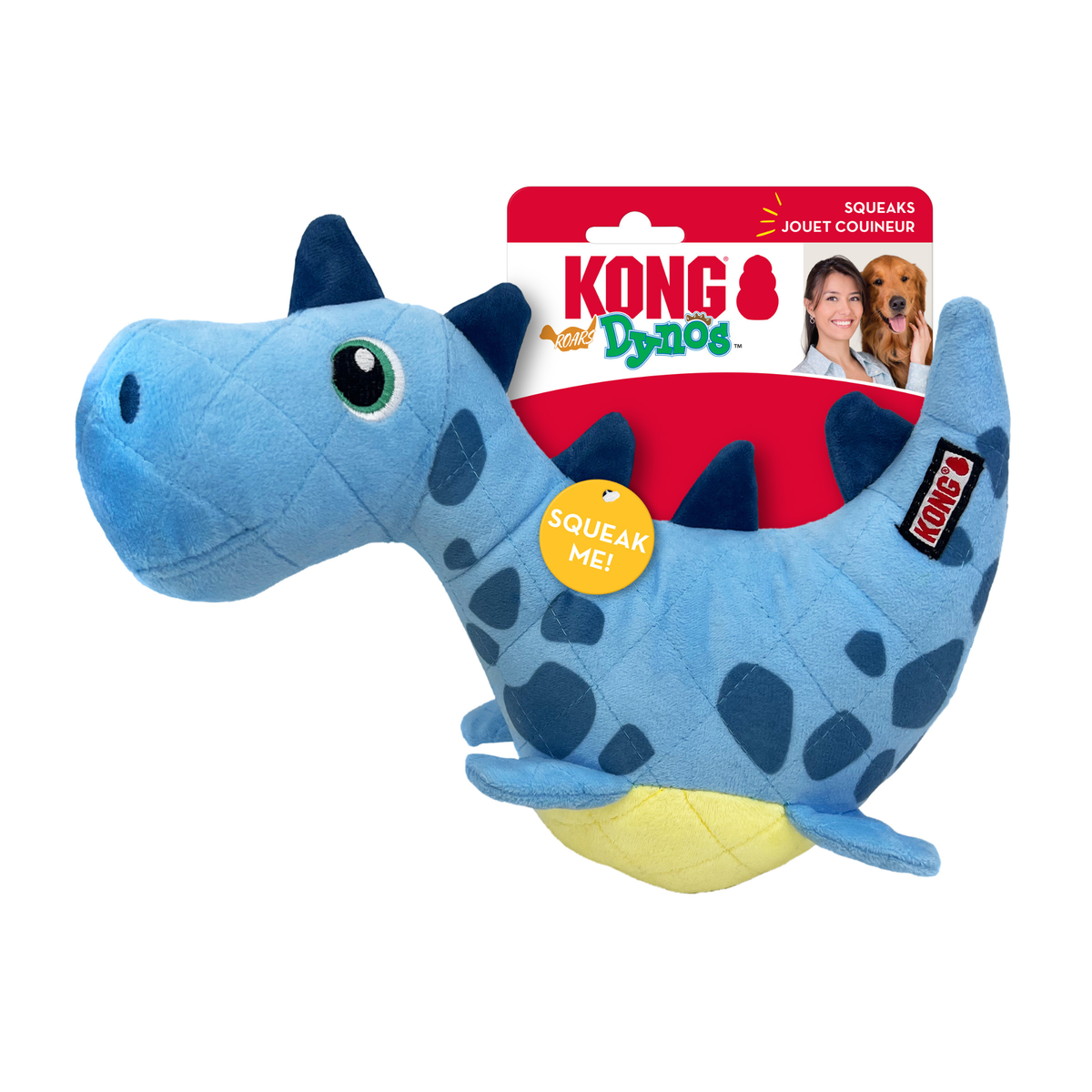 KONG Dog Toy – KONG Dynos Roars Blue