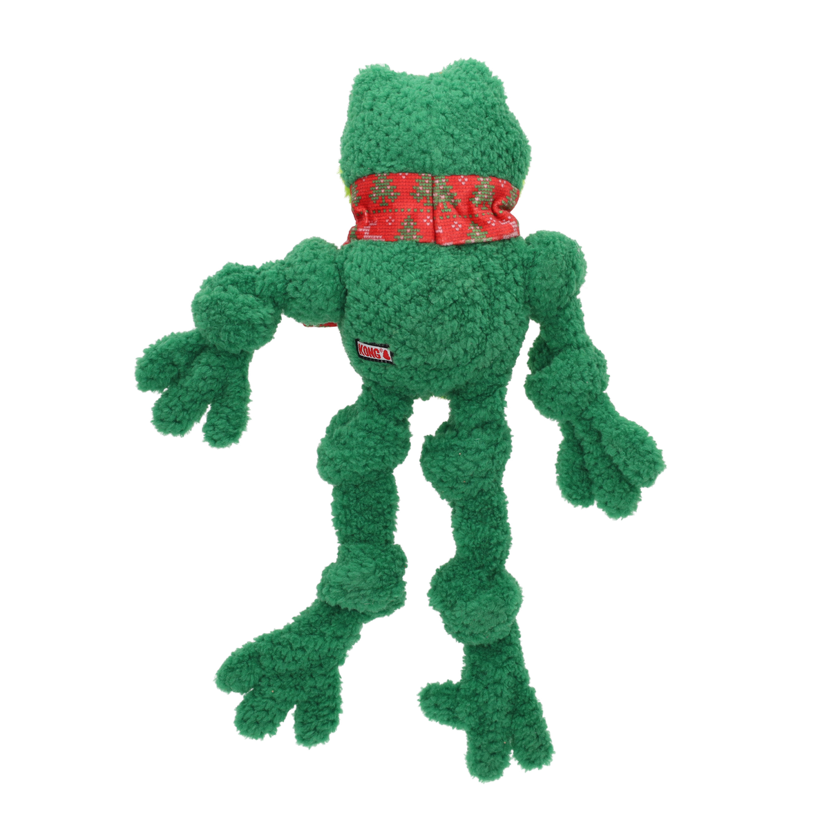 Christmas KONG Dog Toy – Frog XL