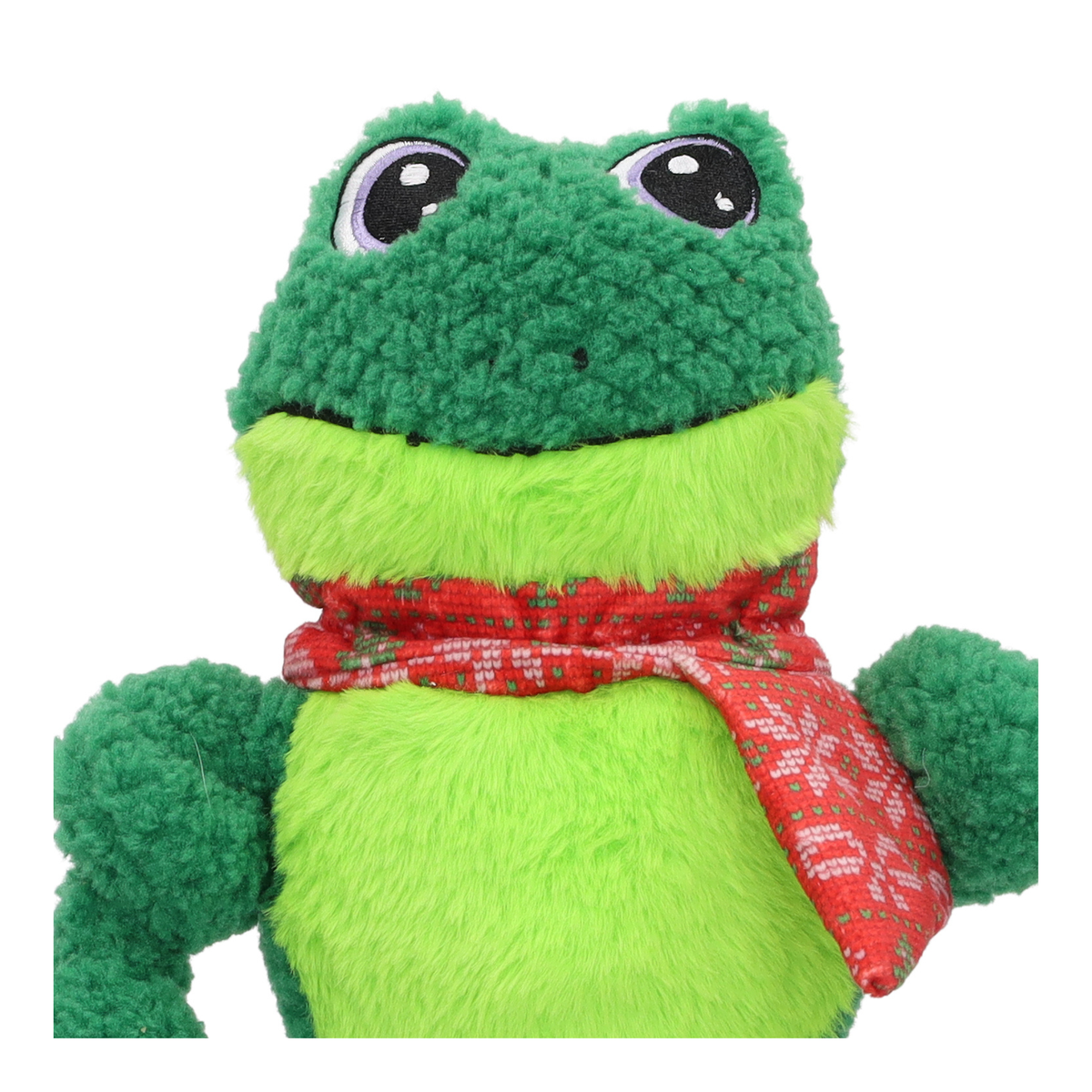 Christmas KONG Dog Toy – Frog XL