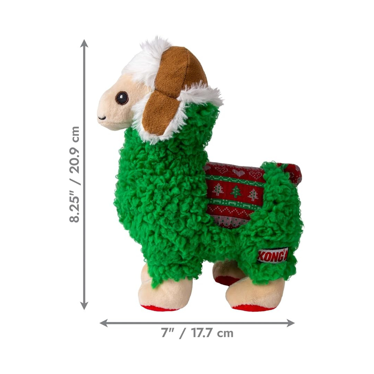 Christmas KONG Dog Toy – Sherps Llama