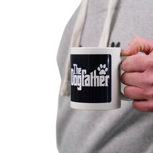 'THE DOGFATHER' Mug - Paw Print Design