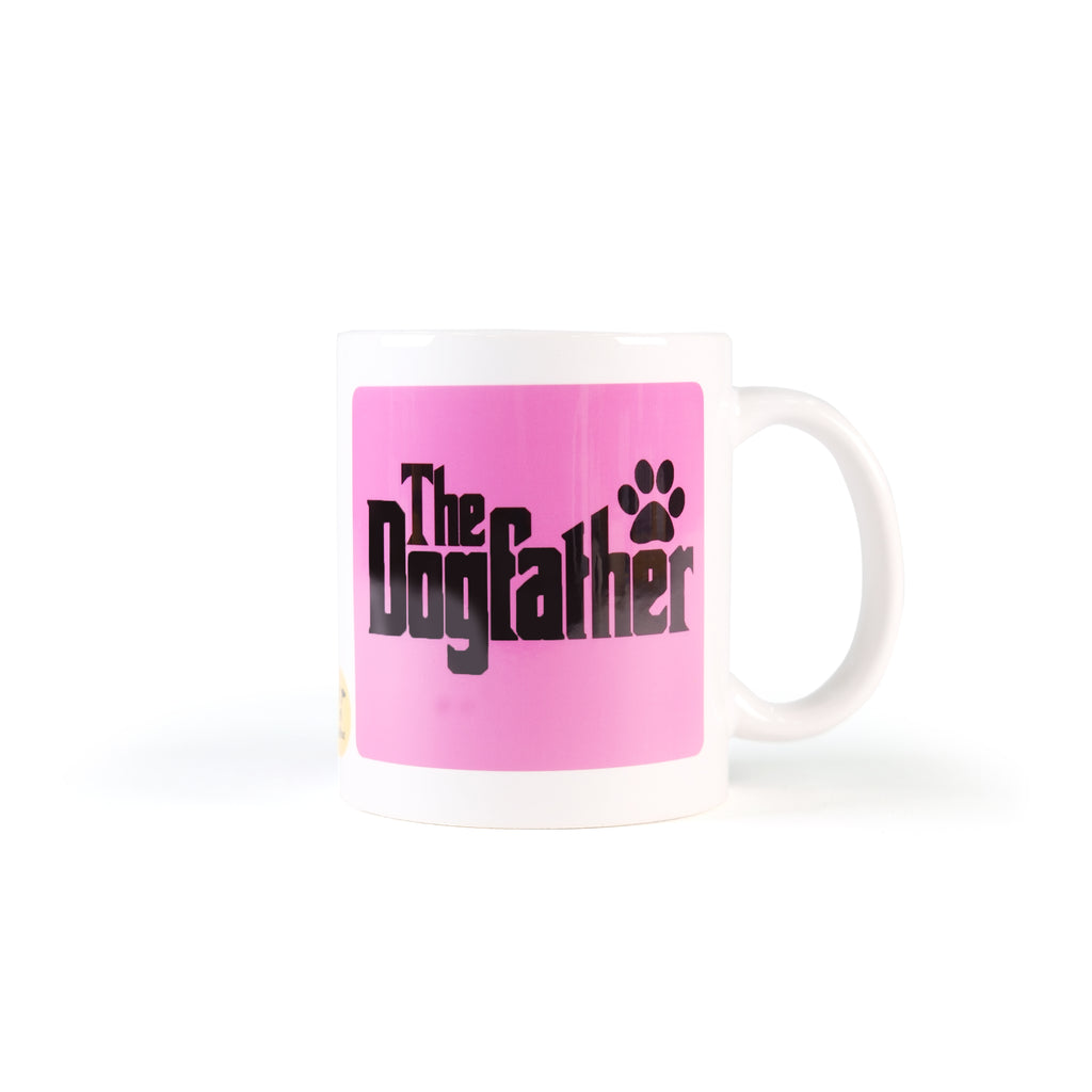 THE DOGFATHER' Mug - Paw Print Design