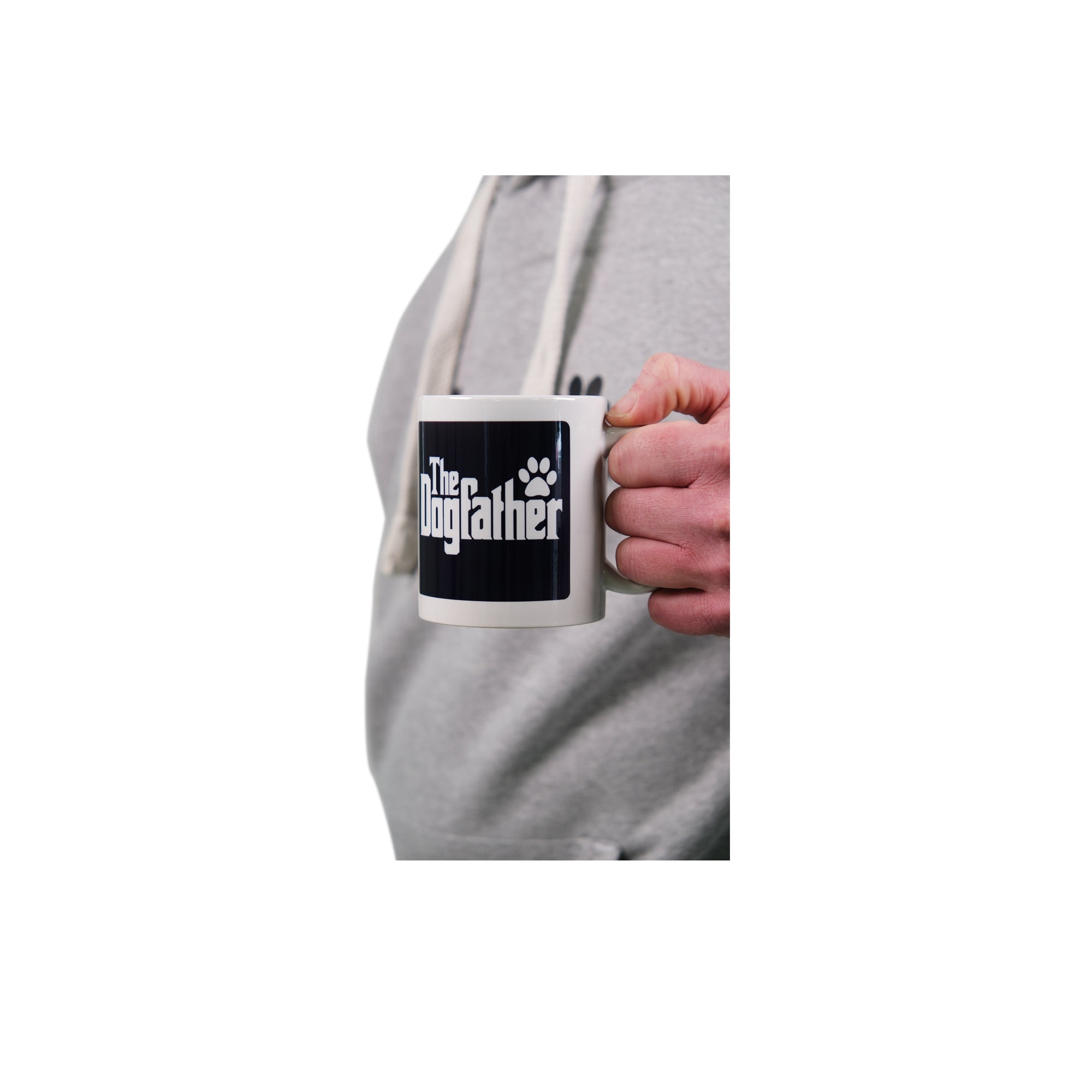 'THE DOGFATHER' Mug - Paw Print Design