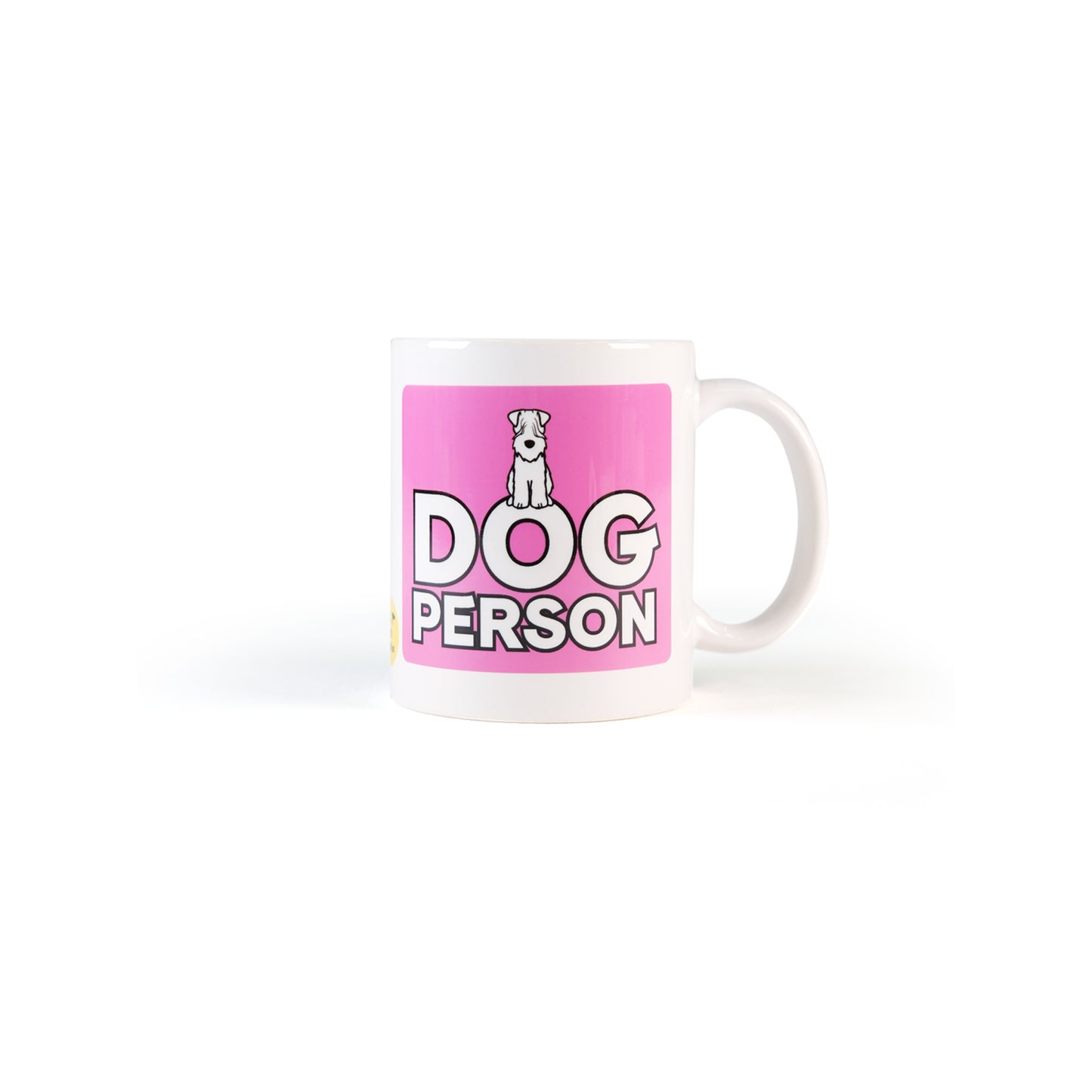 'Dog Person' Mug - Printed Slogan with Cute Dog Design
