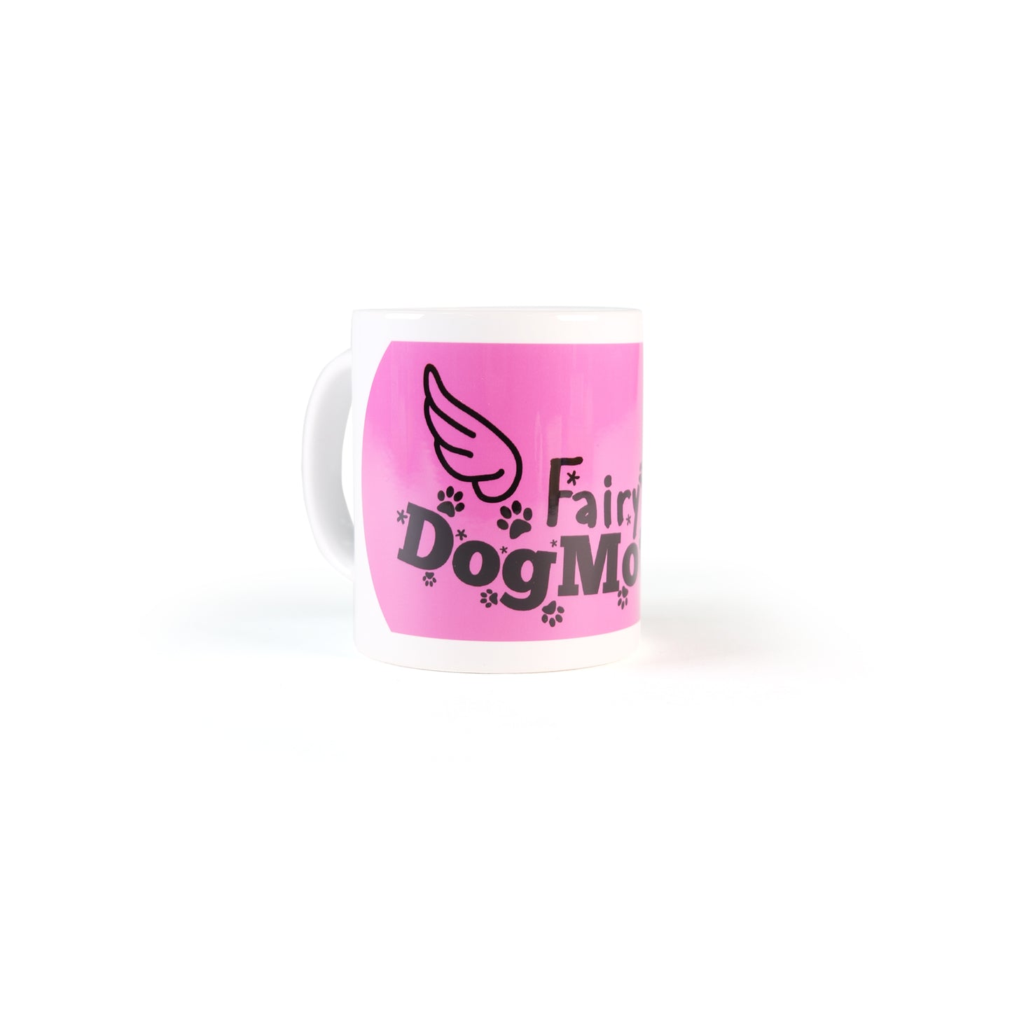 'Fairy Dog Mother' Mug - Fairy Wing Print Design