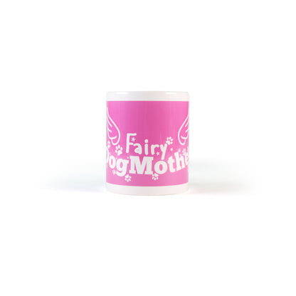 'Fairy Dog Mother' Mug - Fairy Wing Print Design