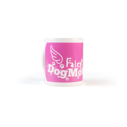 'Fairy Dog Mother' Mug - Fairy Wing Print Design