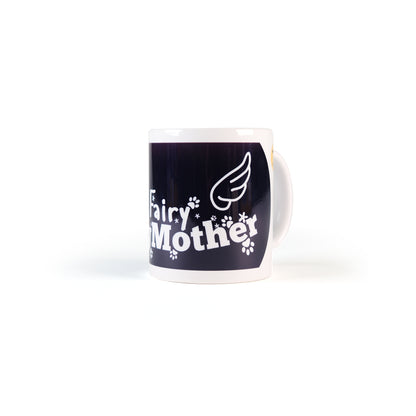 'Fairy Dog Mother' Mug - Fairy Wing Print Design