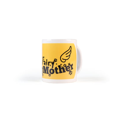 'Fairy Dog Mother' Mug - Fairy Wing Print Design