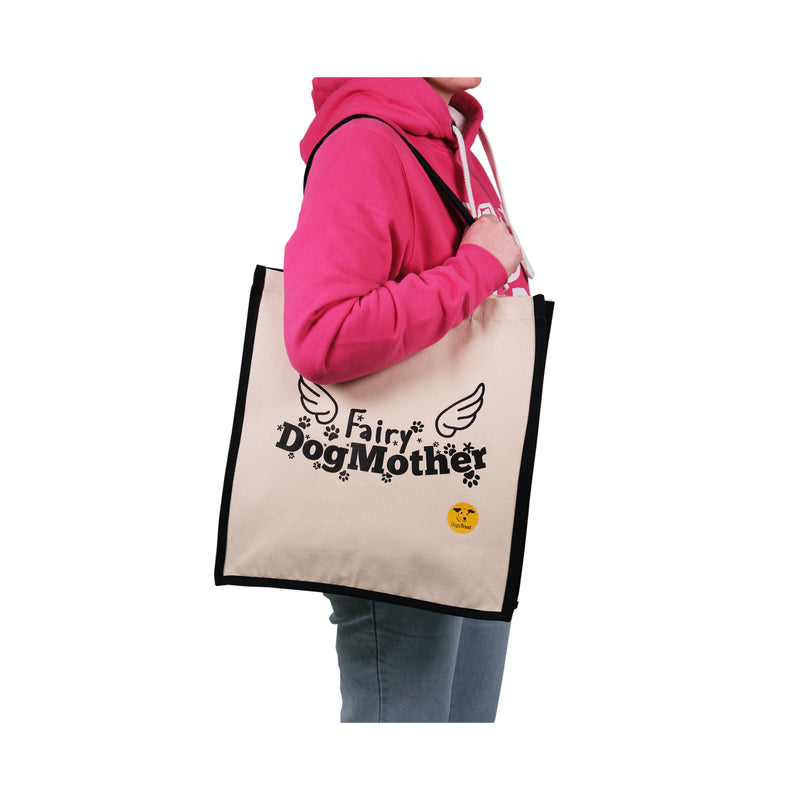 Fairy Dogmother' Tote Bag - Fairy Wings Print Design