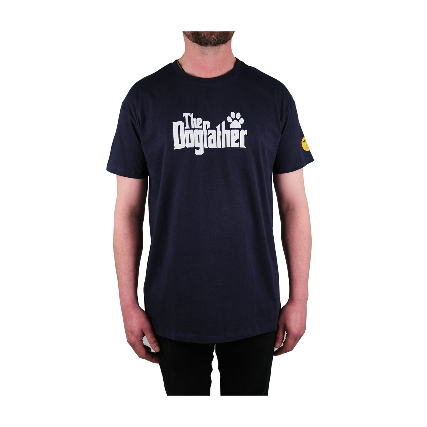Men's 'THE DOGFATHER' T-Shirt - Paw Print Design