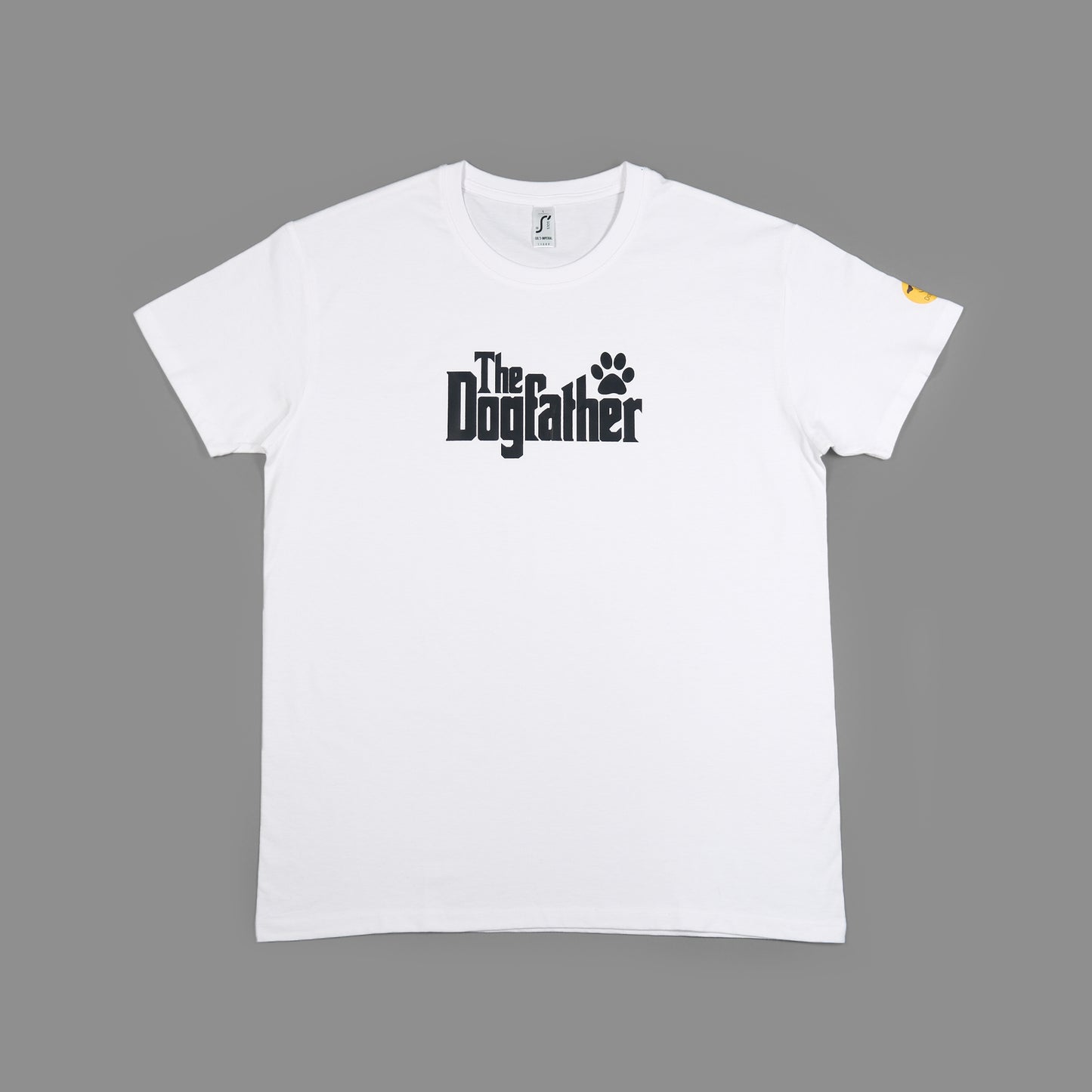 Men's 'THE DOGFATHER' T-Shirt - Paw Print Design