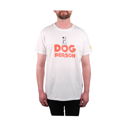 Unisex 'Dog Person' T-Shirt - Dog Graphic Print Design