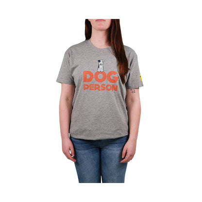 Unisex 'Dog Person' T-Shirt - Dog Graphic Print Design